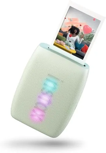 The Fujifilm Instax Mini Link 3 Smartphone Printer Sage Green + in real use