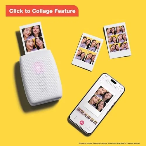 The Fujifilm Instax Mini Link 3 Smartphone Printer Sage Green + compared in context
