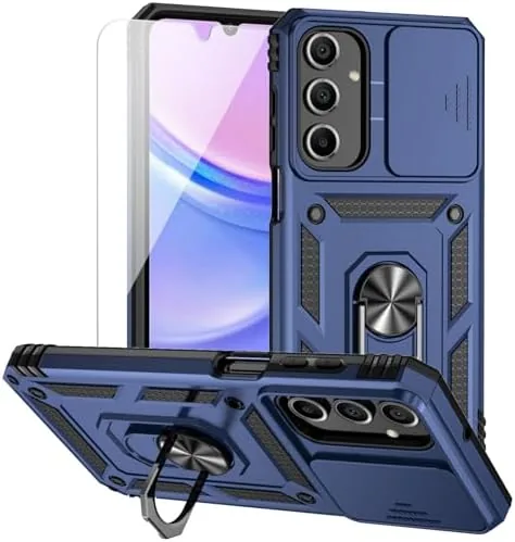The navy dual layer Galaxy A16 5G case from the back