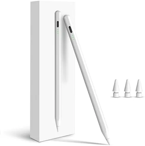 Penlike Pencil for Apple iPad 2026-2018, Fast Charge Stylus Pen for iPad | Fits Review: Tested and Rated