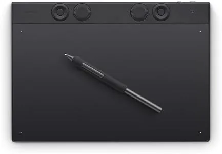 Overview of the Wacom Intuos Pro Medium, Bluetooth Graphic Drawing Tablet with ProPen