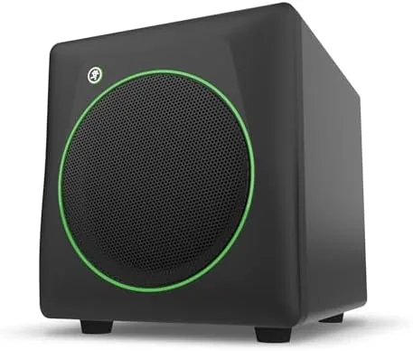 Mackie CR8SBT 8" Powered Subwoofer with Desktop Remote, Bluetooth, TRS, RCA, Crossover and Polarity Review: Tested and Rated