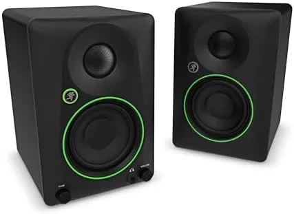 The Mackie CR8SBT 8" Powered Subwoofer with Desktop Remote, Bluetooth, TRS in real use