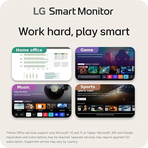 The monitor streaming a movie in a bedroom setting at night