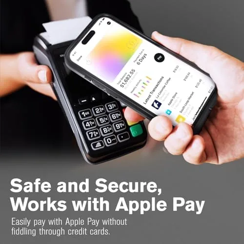 The VENA vCommute for iPhone 16 Pro Wallet Case, Black | compared in context