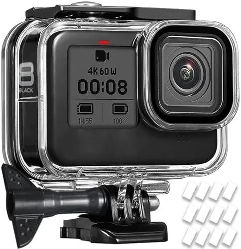 Testing the OKFUN Waterproof Housing Case for Go Pro Hero 13/12/11/10/9 Black,Protective over two weeks