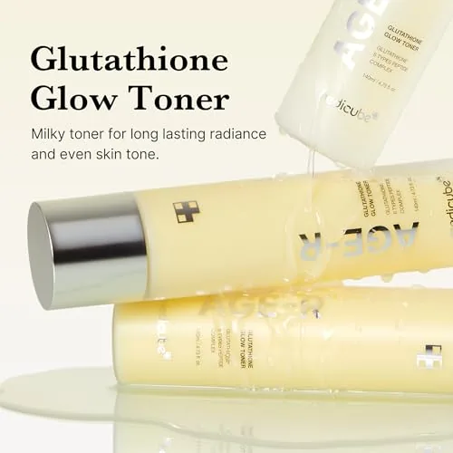 Close look at the medicube Age-R Glutathione Glow Milky Toner | Low-Irritation Double Layer build quality