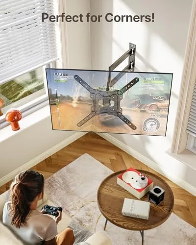 Another view of the monTEK 29 Inch Long Arm TV Wall Mount for 23-65