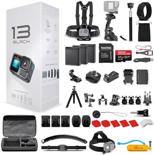 The GoPro HERO13 Black camera held in hand