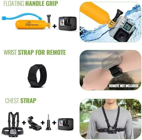 The Hero Compact recording from just below the surface of a pool