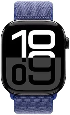 The Sport Loop band attached to a 46mm Apple Watch on a wrist
