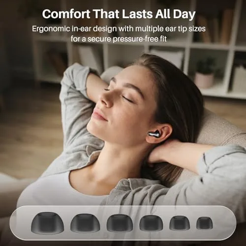 Testing the TOZO Hybrid Active Noise Cancelling in Ear Wireless Earbuds, 68H over two weeks