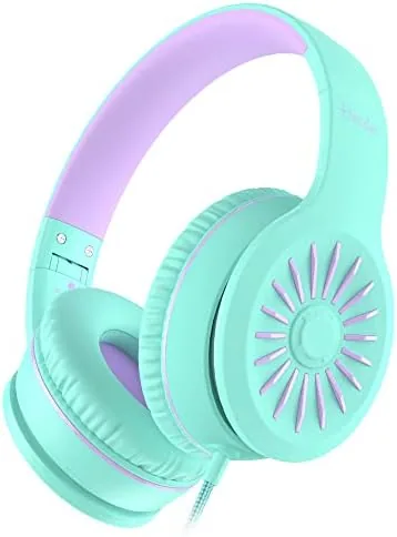 ELECDER i45 Kids Headphones Wired, On-Ear Headphones for School Teen, Green | Foldable Portable Review: Tested and Rated