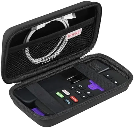 Another view of the BOVKE Hard Case for Roku Voice Remote Controller, Streaming Stick+