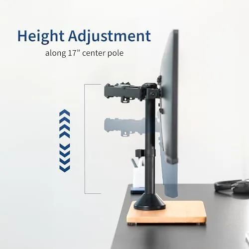 The VIVO Dual Monitor Desk Stand for 13 to 32 inch compared in context