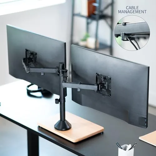 Testing the VIVO Dual Monitor Desk Stand for 13 to 32 inch over two weeks