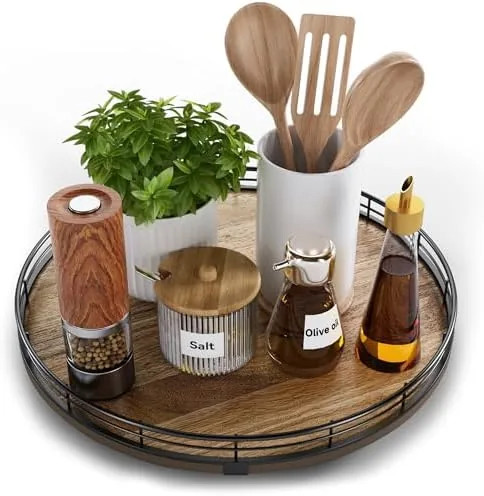 Acacia Wood 13-Inch Lazy Susan Review: A Turntable With Real Presence