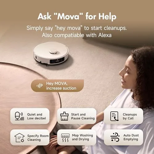 The MOVA P10 Pro Ultra Robot Vacuum and Mop, 140°F Water compared in context