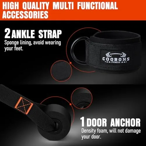 Testing the Resistance Bands with Handles, 175lb Exercise Bands for Working Out over two weeks