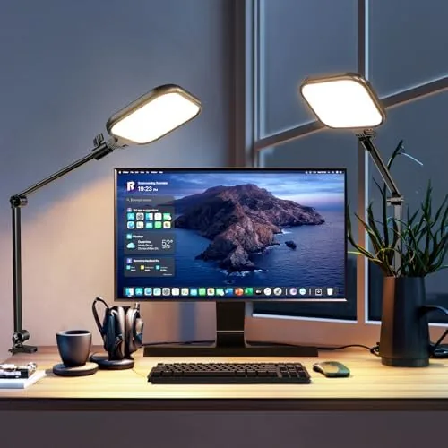 UBeesize 8" Streaming Ring Light with Adjustable Arm and Desk Clamp, 1 Pack | Review: Tested and Rated