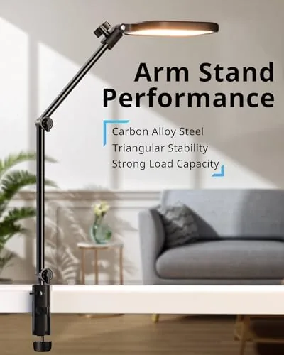 The UBeesize 8" Streaming Ring Light with Adjustable Arm and Desk compared in context