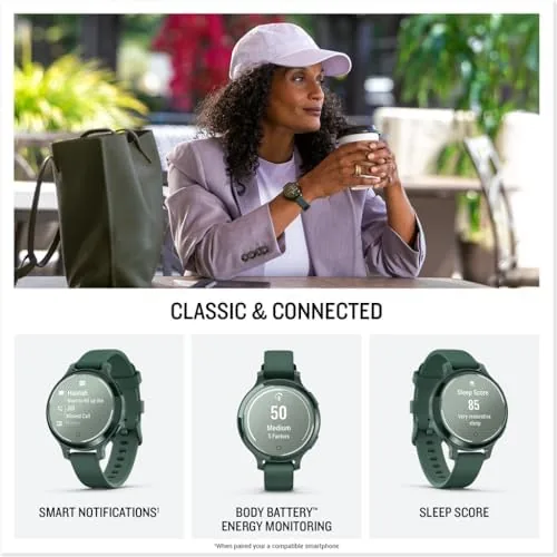 The Garmin Lily® 2 Active, Small & Stylish GPS Smartwatch, 38mm in real use