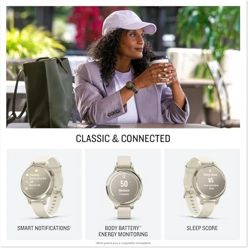 The Garmin Lily® 2 Active, Small & Stylish GPS Smartwatch, 38mm in real use