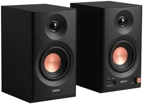 Overview of the Edifier MR3 Powered Studio Monitor Speakers, Hi-Res Audio Certified Bluetooth