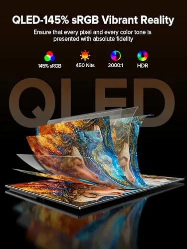 The UPERFECT 24" 144Hz Portable Monitor, QLED 145% sRGB 450Nits Gaming in real use