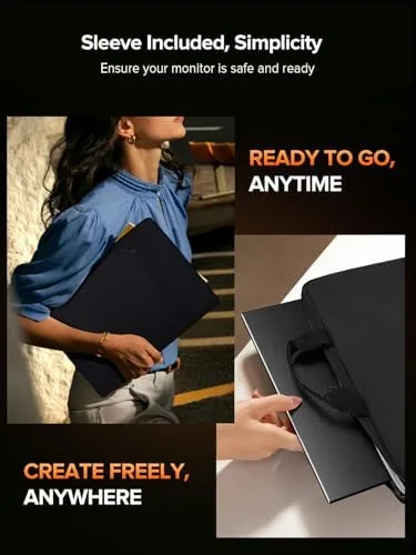 The UPERFECT 24" 144Hz Portable Monitor, QLED 145% sRGB 450Nits Gaming compared in context