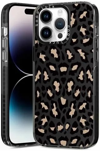 Close look at the 2 Pack Cute Clear Cheetah Phone Case for iPhone 11 build quality