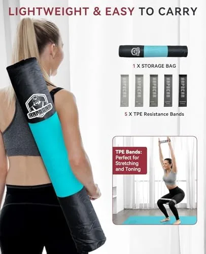 Testing the HAPBEAR Large Yoga Mat - 72"x36"x6mm (1/4 inch), Extra Wide over two weeks