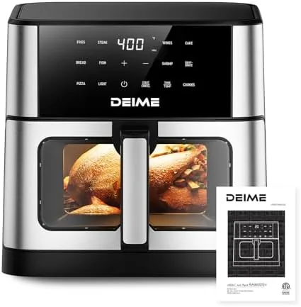 Testing the DEIME Air Fryer 10.2 QT, 1700W Large Capacity with 10 over two weeks