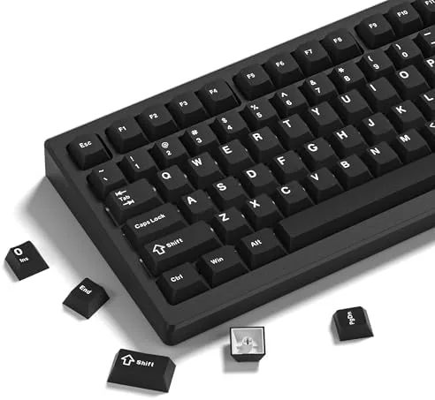 Womier Double Shot PBT Keycaps Set 138 Keys Cherry Profile Custom Key caps | Review: Tested and Rated