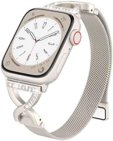 Thin Mesh Loop Apple Watch Band Review: The X-Shape Clasp Tested