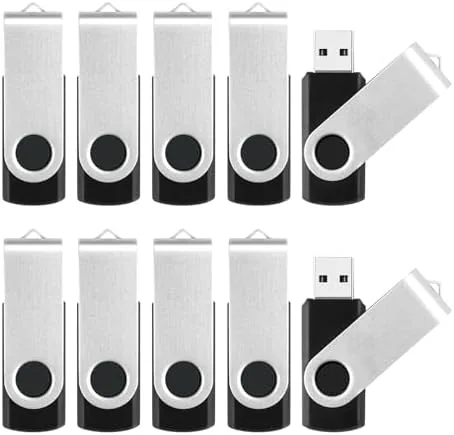 Overview of the 8GB Flash Drive 10 Pack Bulk USB Flash Drives, USB2.0