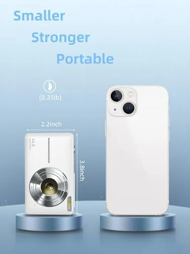 The Digital Camera 1080P with 32G Card 16X Zoom & Flash compared in context