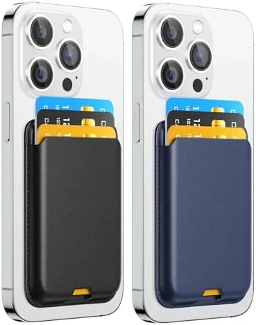 2 Pack Phone Card Holder, Premium Leather Wallet Stick on, Adhesive Credit Card Holder Review: Tested and Rated
