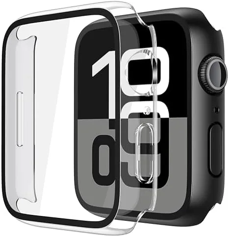 Overview of the Misxi Case with Screen Protector for 46mm Apple Watch Series