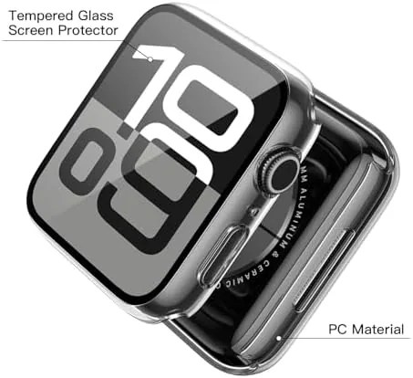 The Misxi Case with Screen Protector for 46mm Apple Watch Series in real use