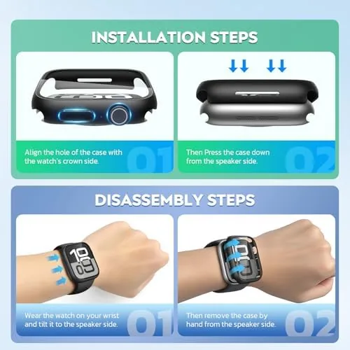 Testing the Misxi Case with Screen Protector for 46mm Apple Watch Series over two weeks
