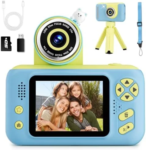 Makolle Camera for Kids, Portable Travel Camera for Childrens Age 3-8, Blue | Flip Review: Tested and Rated