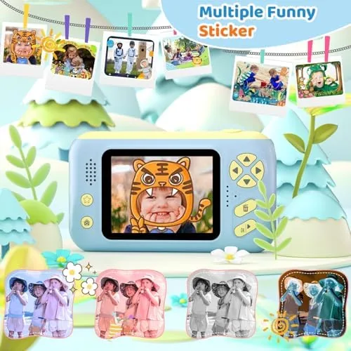 The Makolle Camera for Kids, Portable Travel Camera for Childrens Age in real use