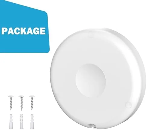 The UYODM mount package showing the plates, screws, and adhesive pads