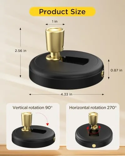 The Rechargeable Battery LED Spotlight Indoor: Wireless Mini Art Accent Spot compared in context
