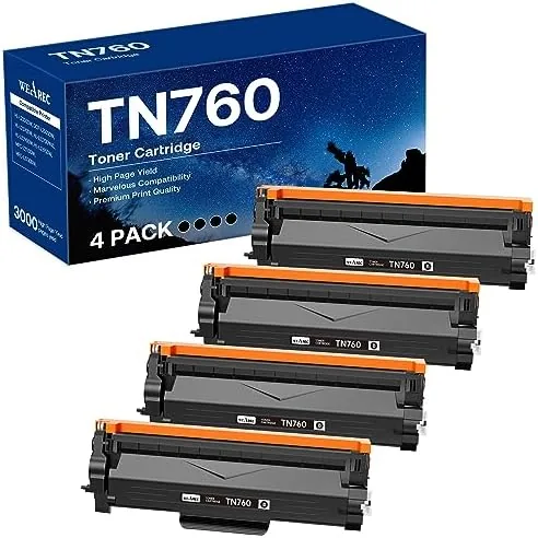 WEAREC Compatible Toner Cartridge Replacement for Brother TN760 TN-760 TN730 with HL-L2350DW HL-L2370DW MFC-L2750DW Review: Tested and Rated