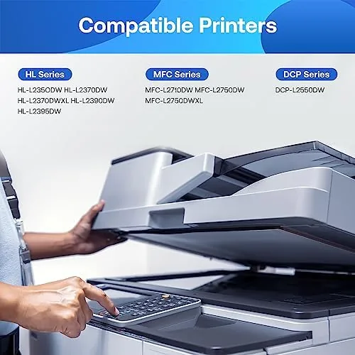 Close look at the WEAREC Compatible Toner Cartridge Replacement for Brother TN760 TN-760 TN730 build quality