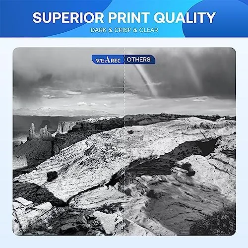 The WEAREC Compatible Toner Cartridge Replacement for Brother TN760 TN-760 TN730 in real use