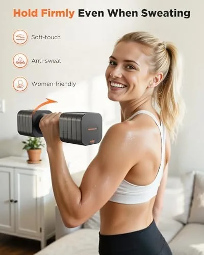 The FEIERDUN DB3 5-in-1 Adjustable Dumbbell Set, 6LB/10LB Pair Adjustable Weights compared in context