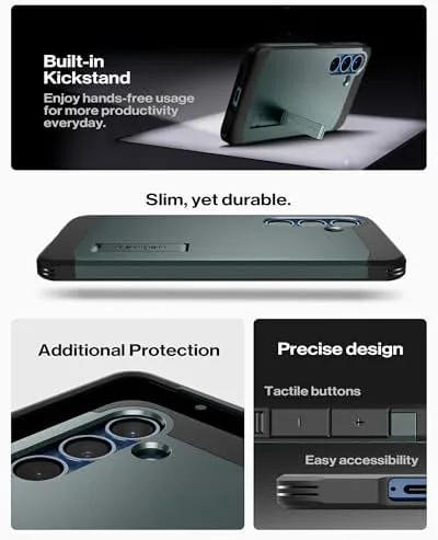 Testing the Spigen for Galaxy S25 Case, Tough Armor MagFit [Kickstand] [Compatible over two weeks